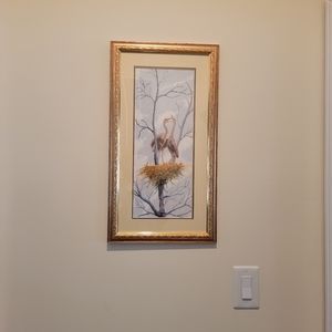 Handmade pictures cross-stitch